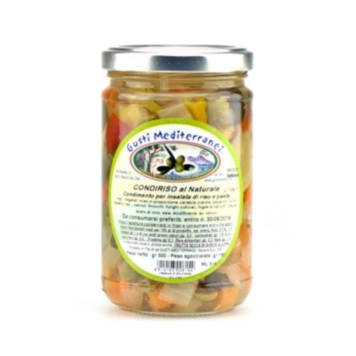 Condiriso al naturale 314 ML Gusti Mediterranei
