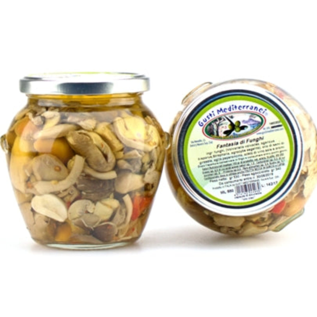 Fantasia di funghi 314 ML - 580 ML Gusti Mediterranei