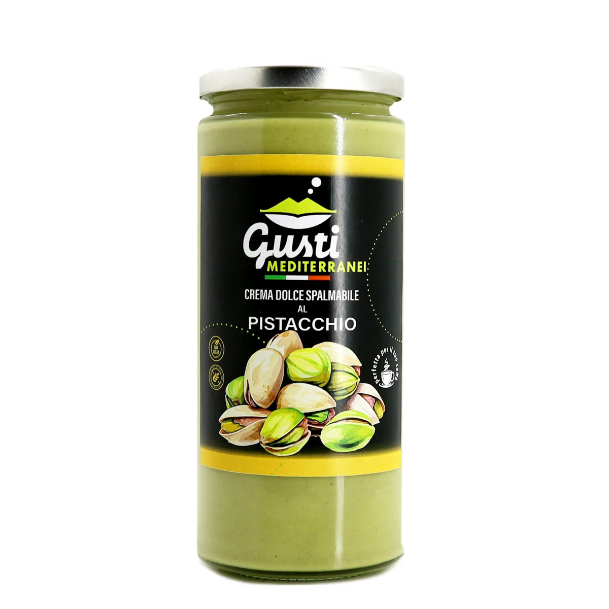 Crema dolce spalmabile al Pistacchio 156 ML - 580 ML Gusti Mediterranei