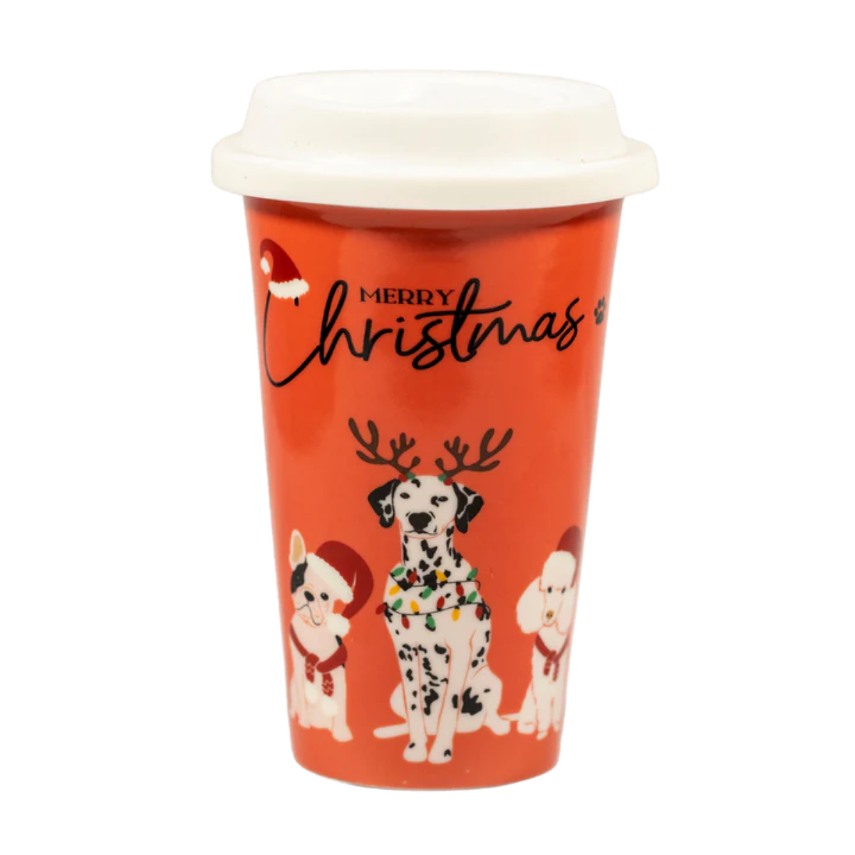 Tazza in ceramica "Cani Natale" Soorprendimi