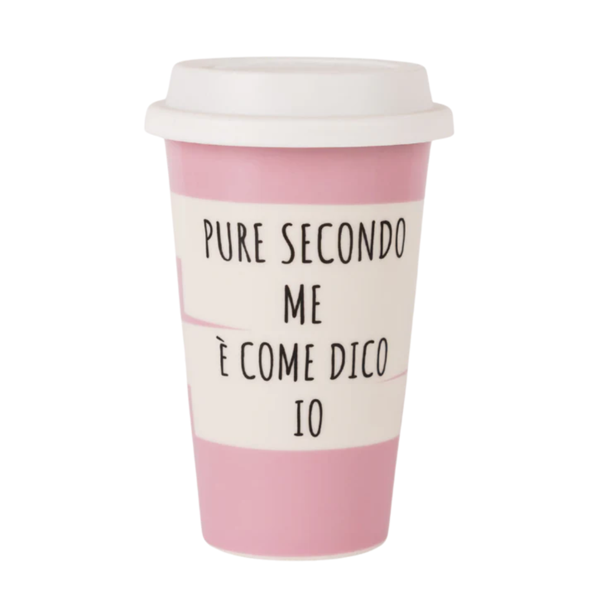 Tazza in ceramica "Come dico io" Soorprendimi