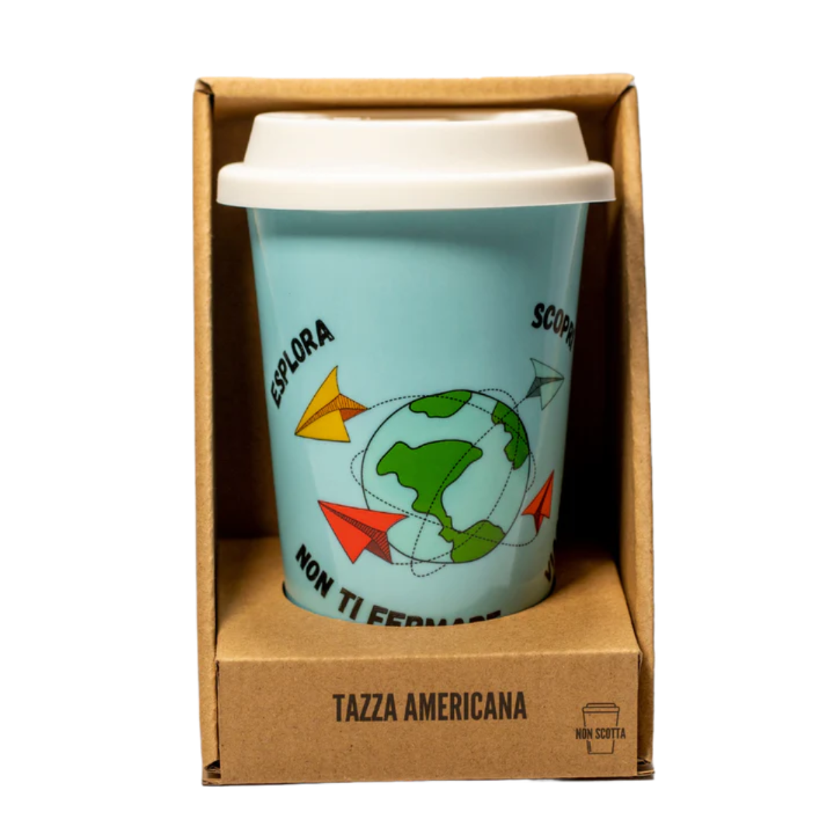 Tazza in ceramica "Mondo" Soorprendimi