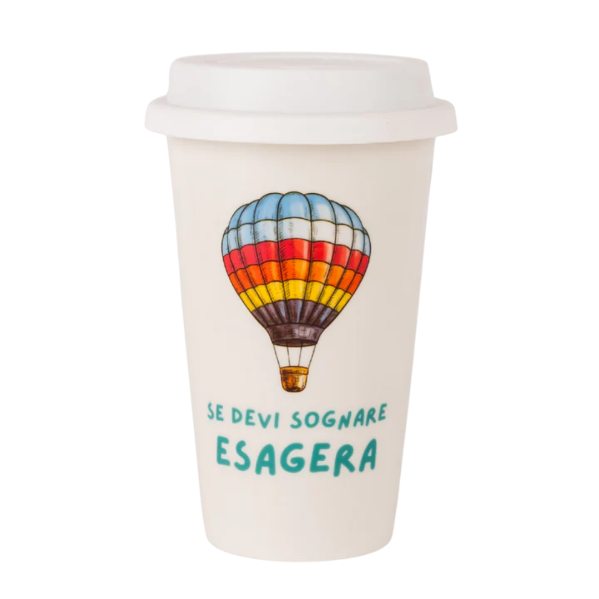 Tazza in ceramica "Mongolfiera" Soorprendimi