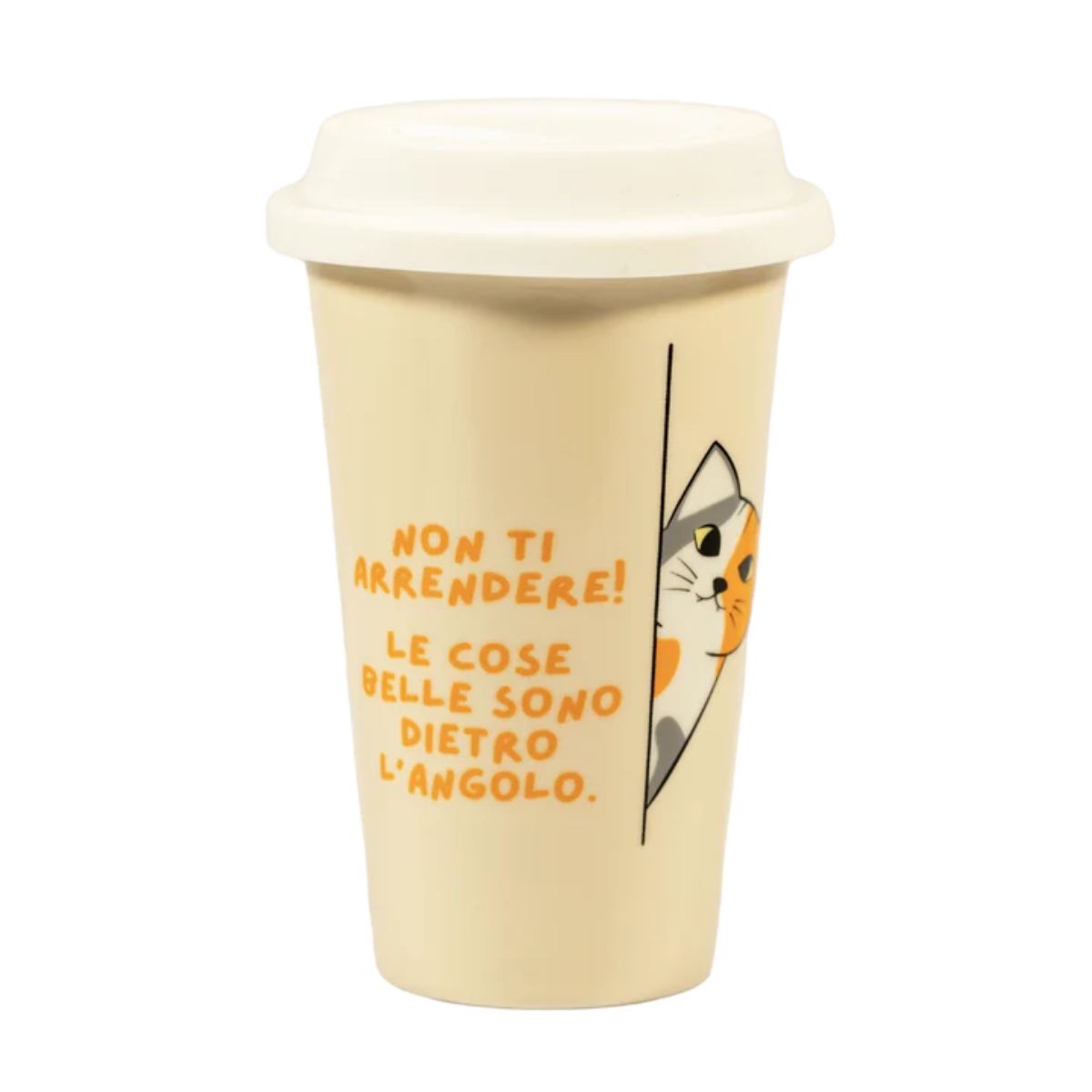 Tazza in ceramica "Non ti arrendere" Soorprendimi