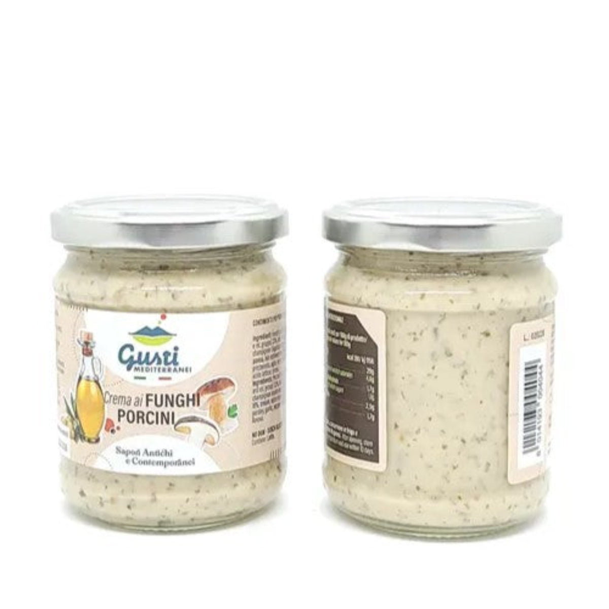Crema ai funghi porcini 212 ML Gusti Mediterranei