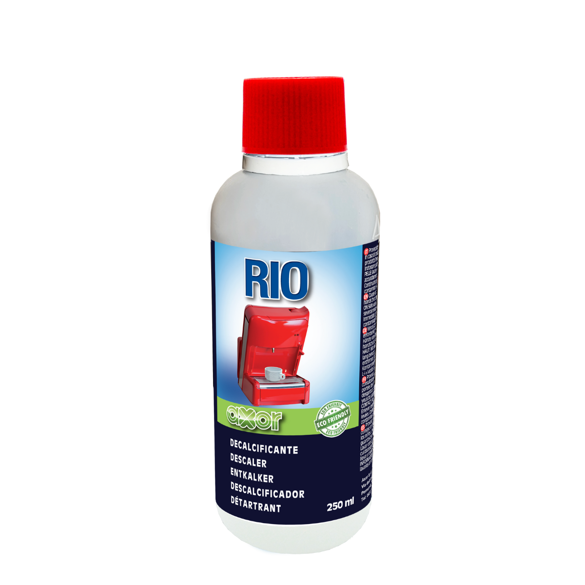 RIO Decalcificante Ecologico Liquido Macchine Caffè 5 dosi 250ml Axor