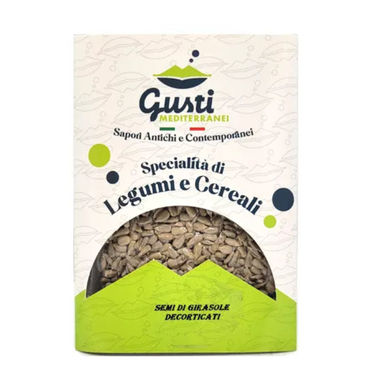 Semi di Girasole decorticati vaschetta 400 GR Gusti Mediterranei