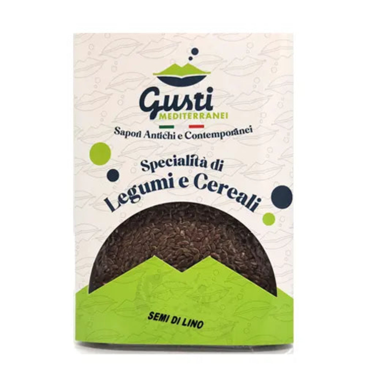 Semi di Lino vaschetta 400 GR Gusti Mediterranei