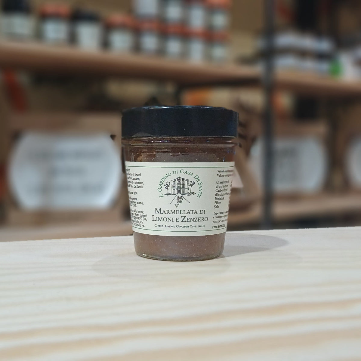 Marmellata di Limoni e Zenzero Il Giardino di Casa De Santis