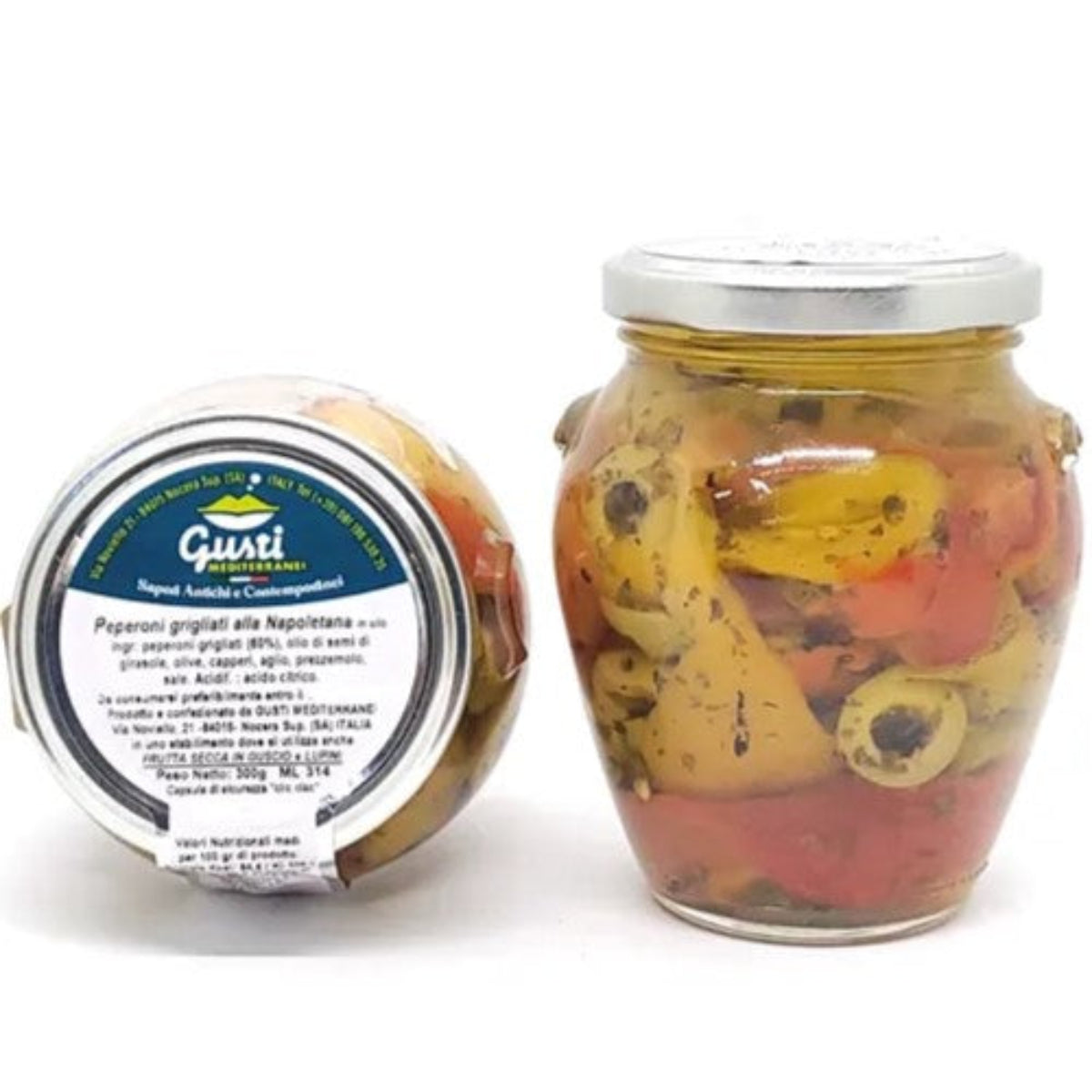 Peperoni grigliati alla napoletana 314 ML Gusti Mediterranei