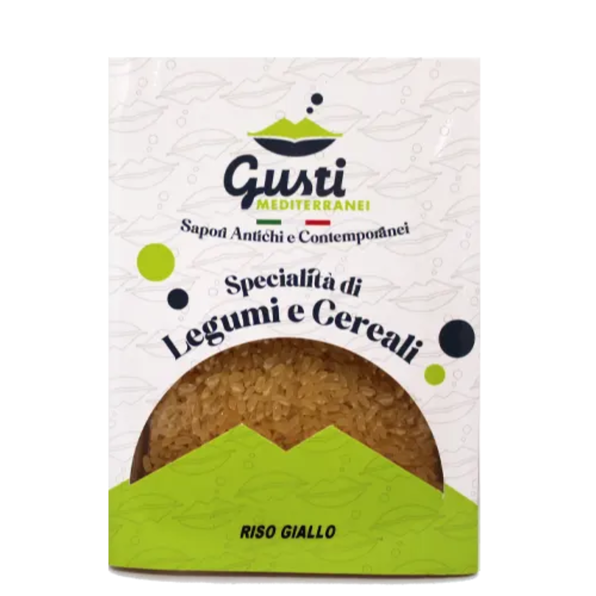 Riso Giallo Parboiled vaschetta 500 GR Gusti Mediterranei