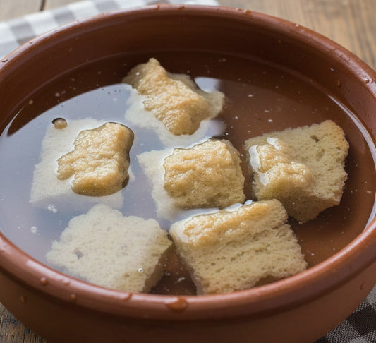 Ricetta cilentana: Pane fritto con cipolla e salsiccia