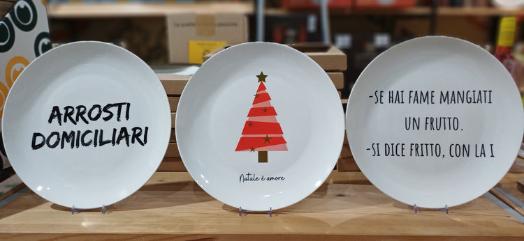 Piatti in ceramica da risata