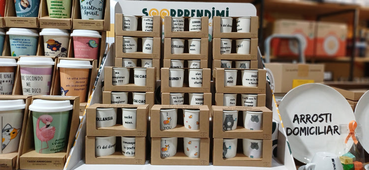 Tazzine caffè in ceramica