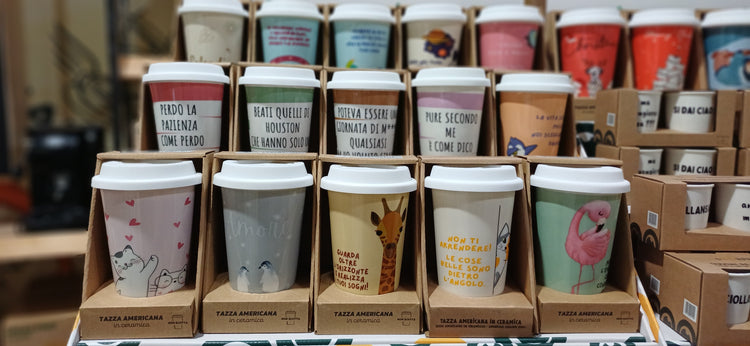 Tazze Americane in ceramica