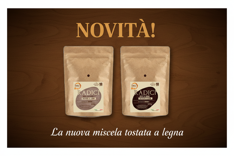 Caffè tostato a legna