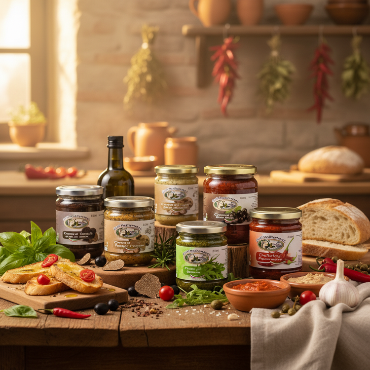 Condimenti e Creme salate per Primi e Secondi piatti