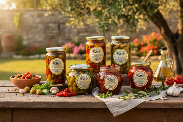 Specialità Sottolio Gusti Mediterranei