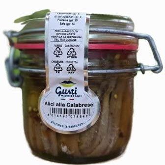 Alici alla Calabrese 212 ML Gusti Mediterranei