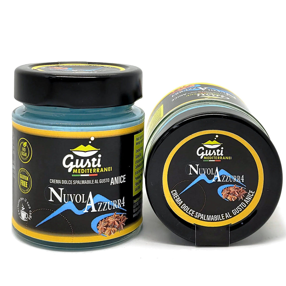 Crema dolce spalmabile all' Anice Nuvola azzurra 156 ML - 580 ML Gusti Mediterranei