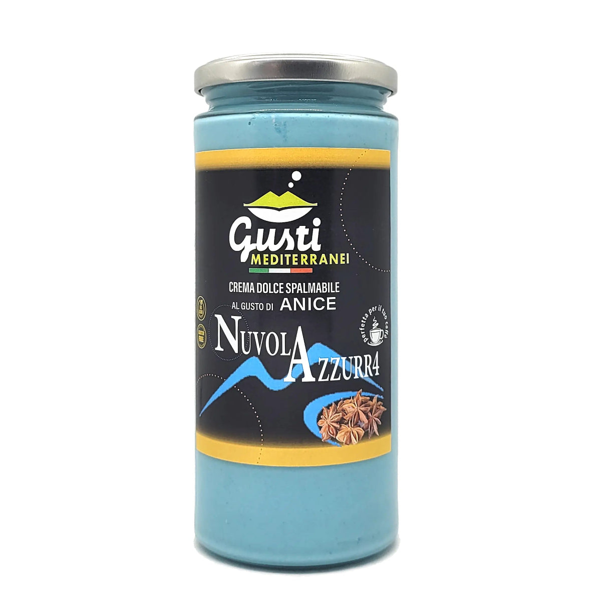 Crema dolce spalmabile all' Anice Nuvola azzurra 156 ML - 580 ML Gusti Mediterranei