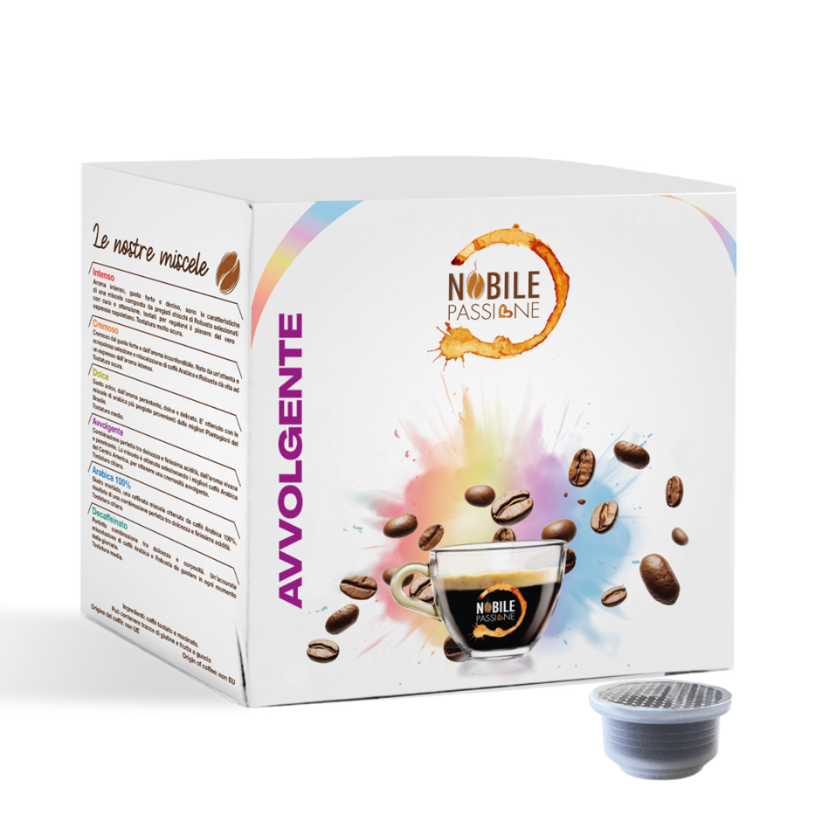 Capsule Sistema "S" caffè miscela AVVOLGENTE
