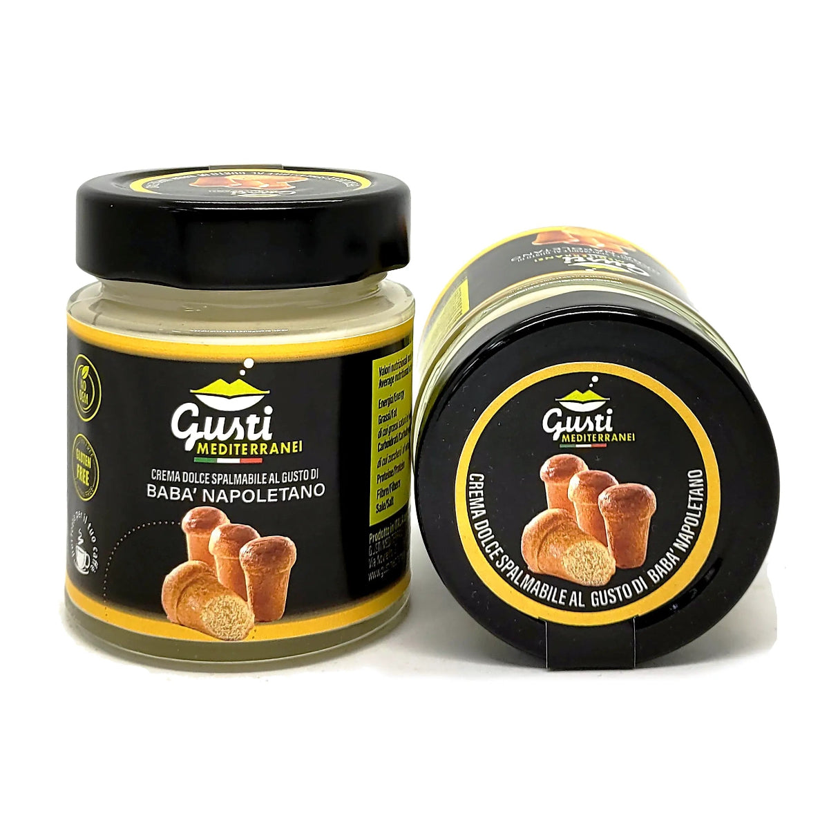 Crema dolce spalmabile al Babà Napoletano 156 ML - 580 ML Gusti Mediterranei