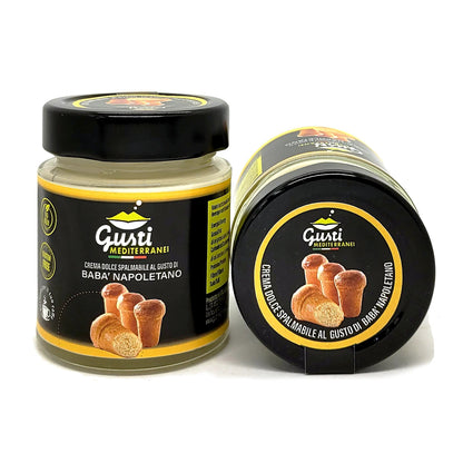 Crema dolce spalmabile al Babà Napoletano 156 ML - 580 ML Gusti Mediterranei