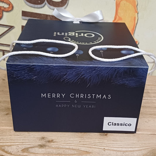 Panettone artigianale Classico Uvetta, Canditi e Mandorle