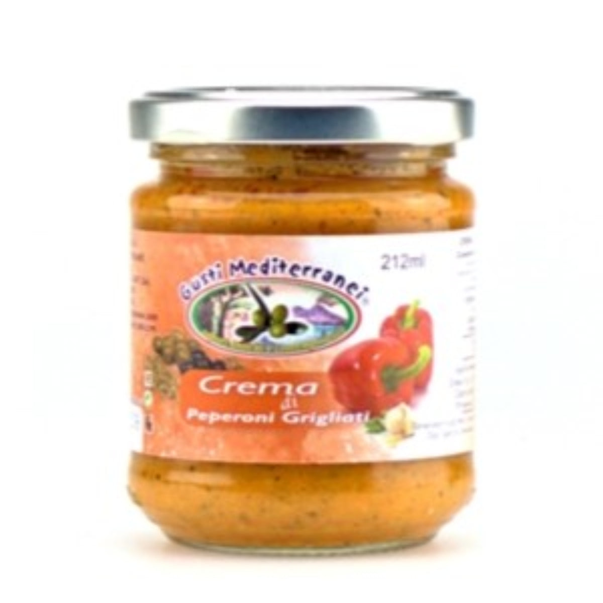 Crema di peperoni grigliati alla Napoletana 212 ML Gusti Mediterranei