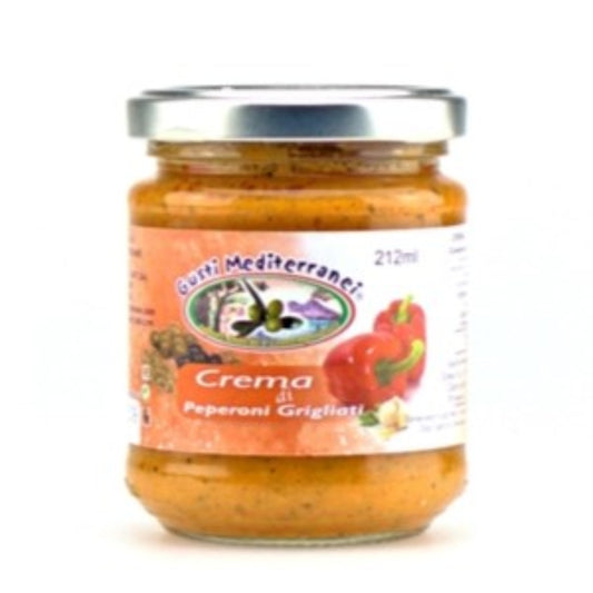 Crema di peperoni grigliati alla Napoletana 212 ML Gusti Mediterranei