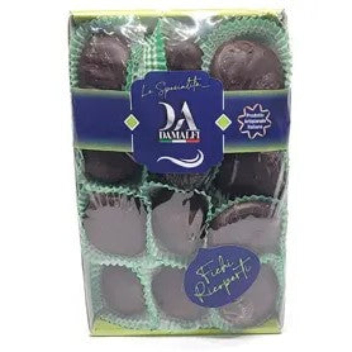 Fichi ricoperti al cioccolato 250 GR Gusti Mediterranei