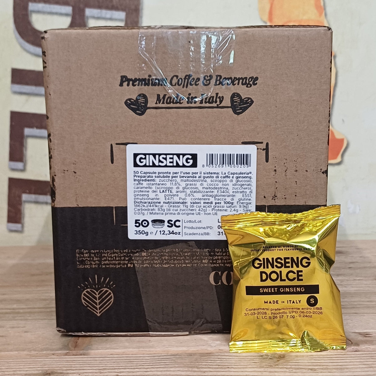 Sistema "S" Ginseng dolce
