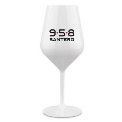 Set 6 Calici/Bicchieri Santero 958 Bianchi