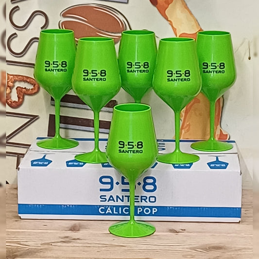 Set Calici/Bicchieri Santero 958 Verdi