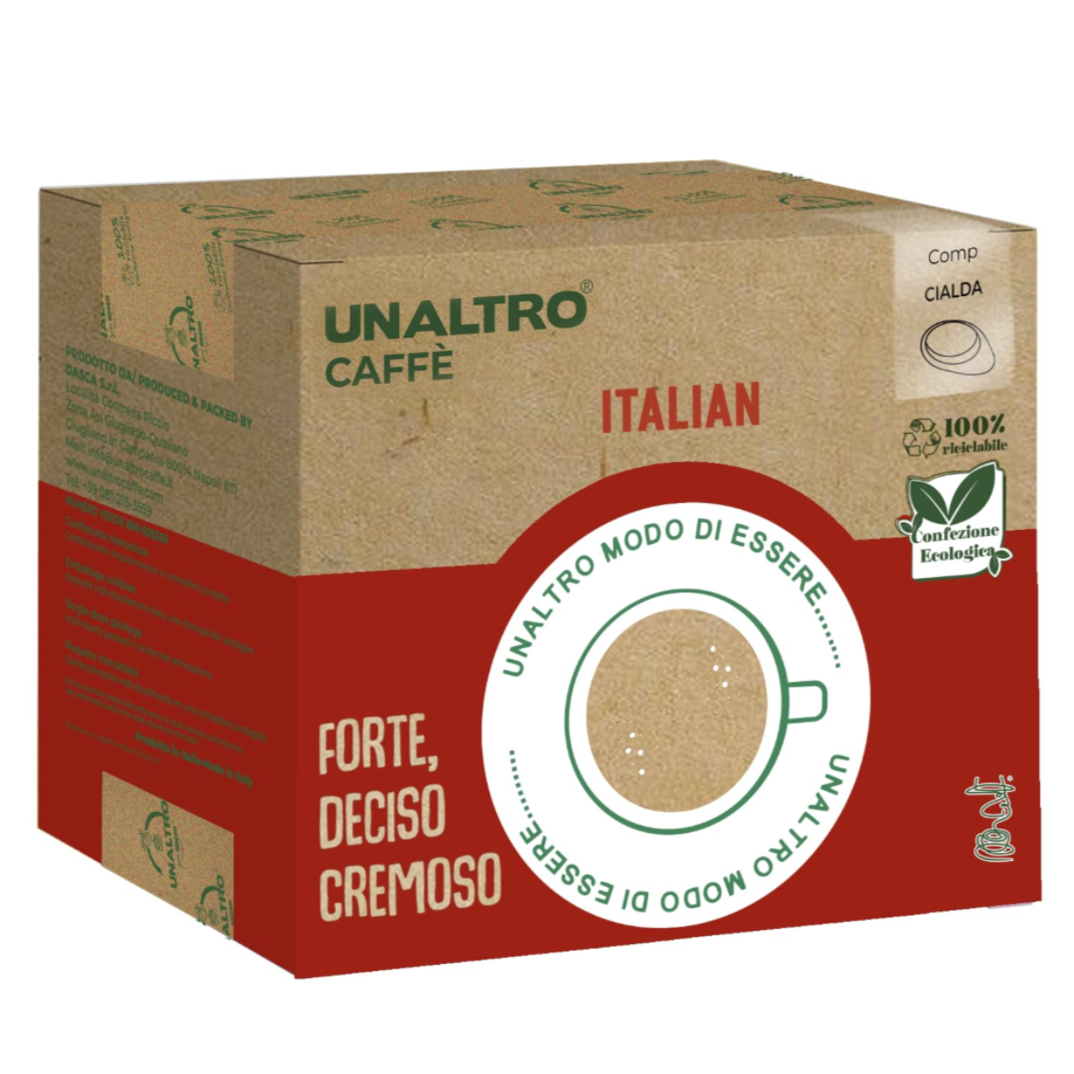 Cialde Italian 100% Robusta UNALTRO
