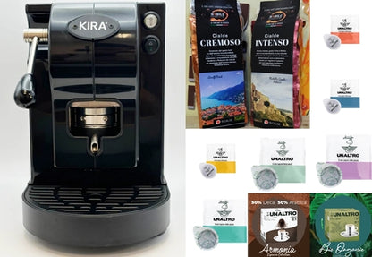 Macchina a cialde Nera Kira - Nobile Passione