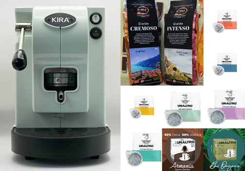 Macchina a cialde Verde Giada Kira - Nobile Passione
