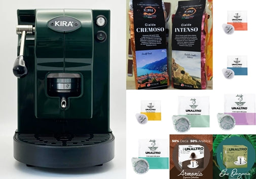 Macchina a cialde Verde Mirto Kira - Nobile Passione