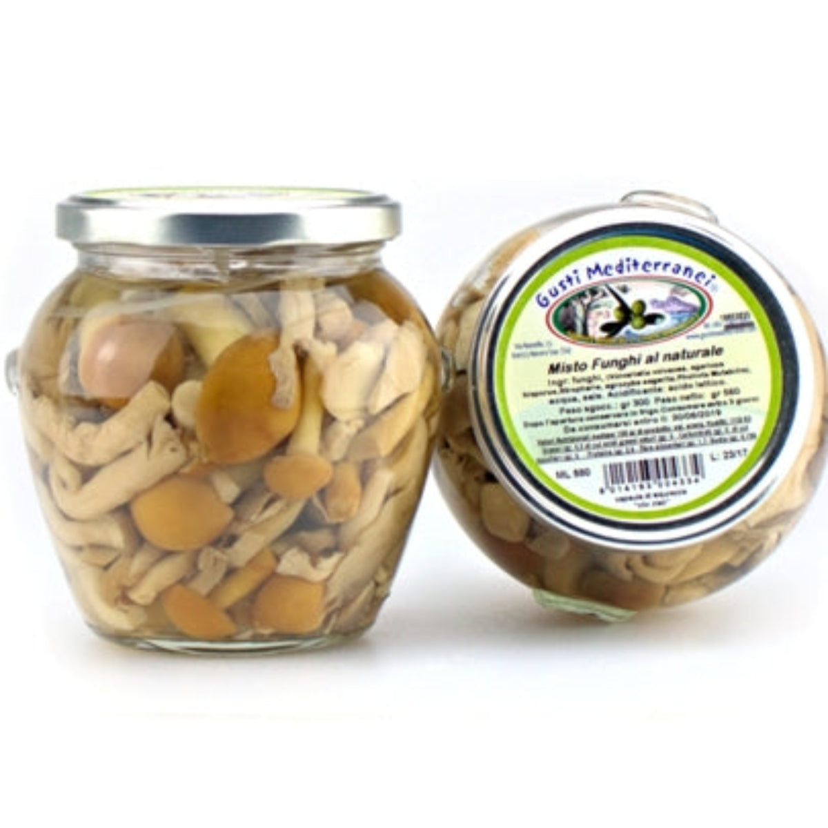 Misto di funghi al naturale 580 ML Gusti Mediterranei