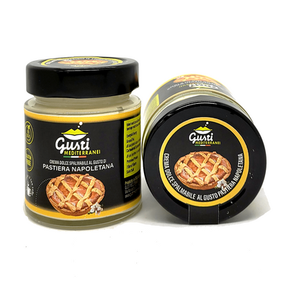 Crema dolce spalmabile alla Pastiera Napoletana 156 ML - 580 ML Gusti Mediterranei