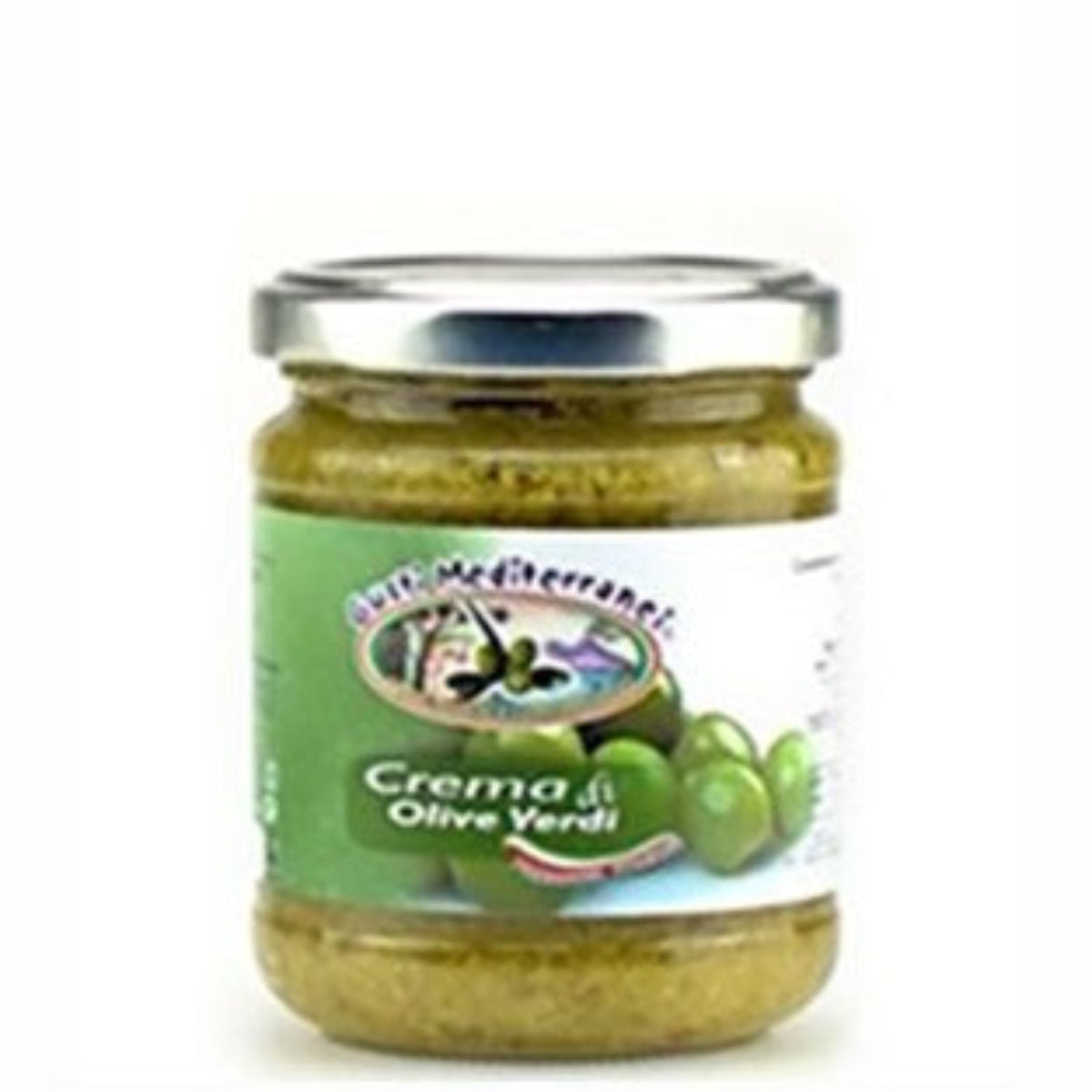 Crema di olive verdi 212 ML - 580 ML Gusti Mediterranei