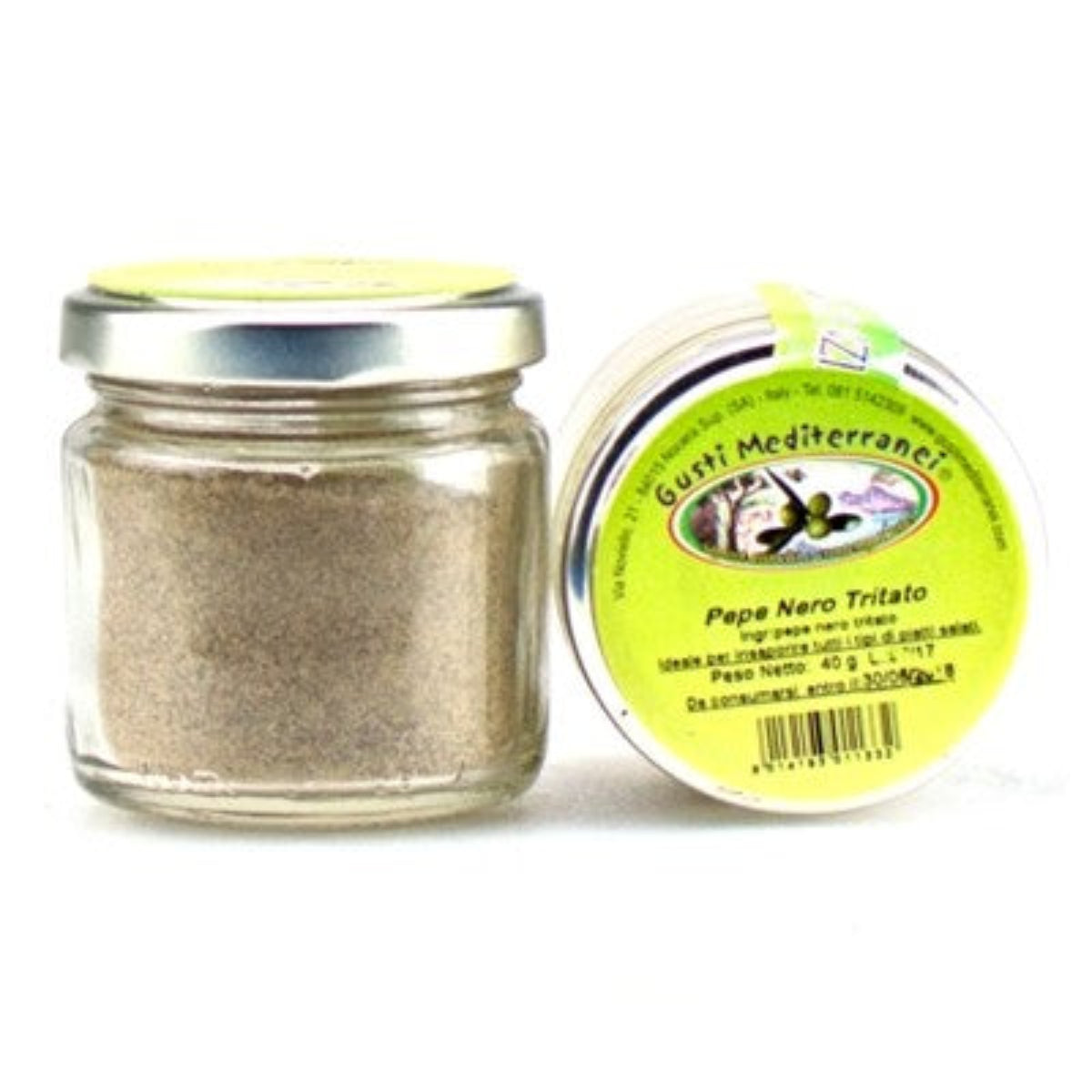 Pepe nero tritato 40 GR Gusti Mediterranei