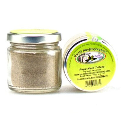 Pepe nero tritato 40 GR Gusti Mediterranei
