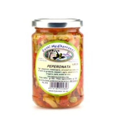 Peperonata di ortaggi misti 314 ML - 550 ML Gusti Mediterranei