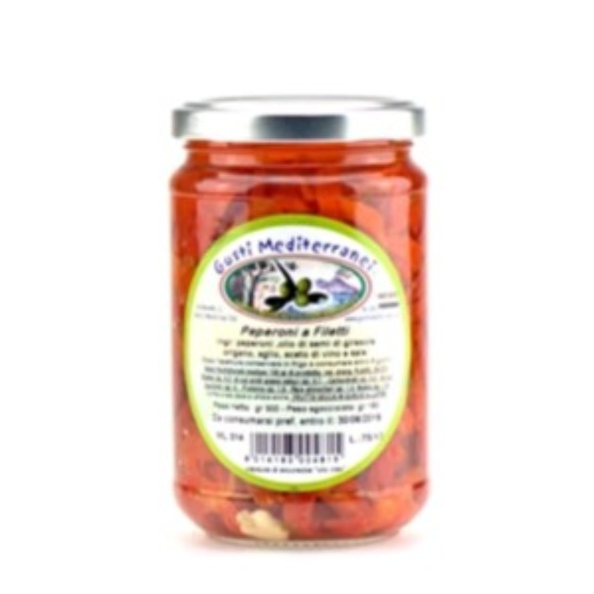 Peperoni a filetti 314 ML Gusti Mediterranei