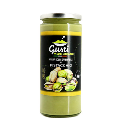 Crema dolce spalmabile al Pistacchio 156 ML - 580 ML Gusti Mediterranei