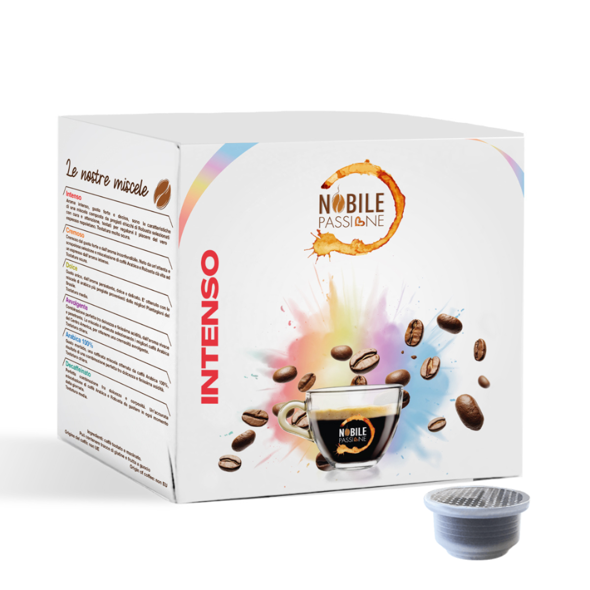 Capsule Sistema "S" caffè miscela INTENSO
