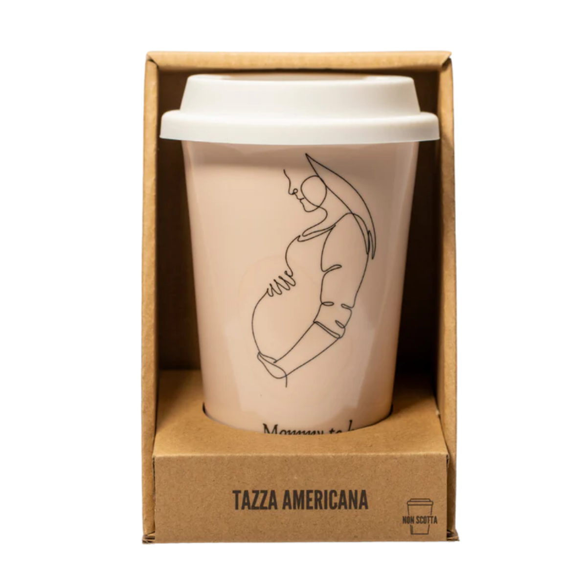 Tazza in ceramica "Mommy to be" Soorprendimi