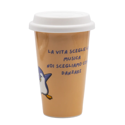 Tazza in ceramica "Pinguino ballerino" Soorprendimi
